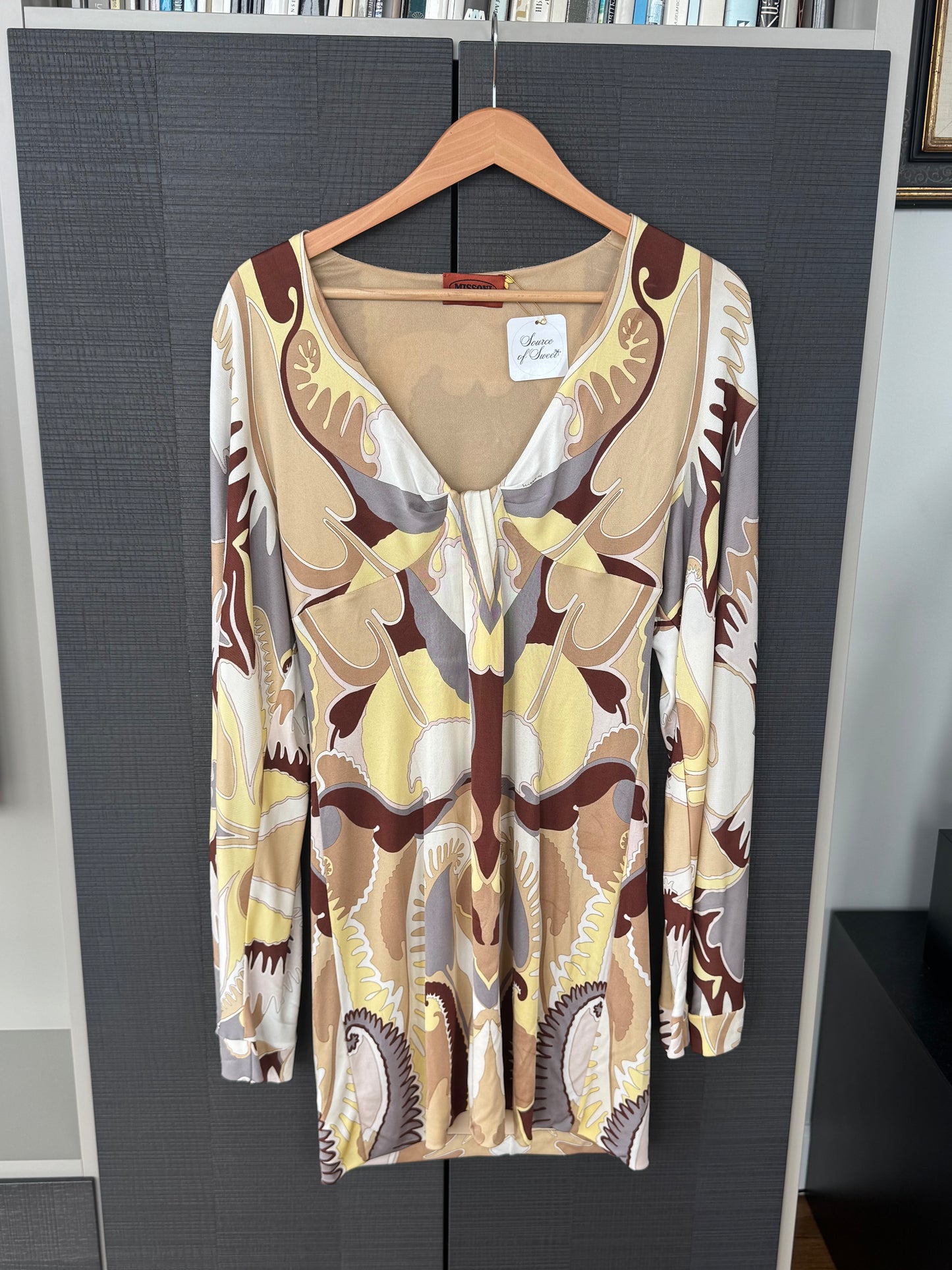Vintage Missoni Printed Mini Dress