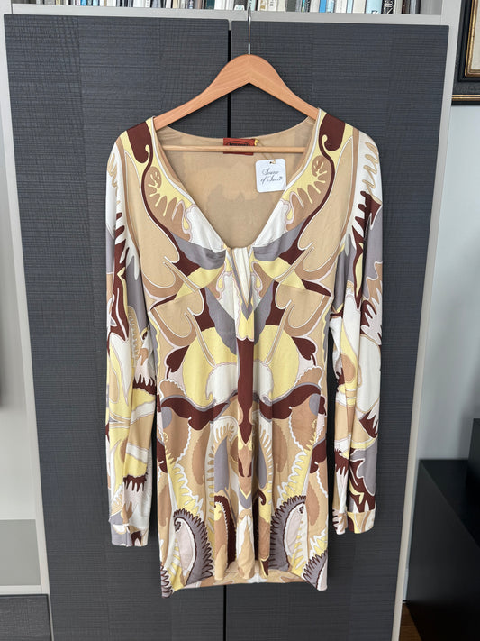 Vintage Missoni Printed Mini Dress