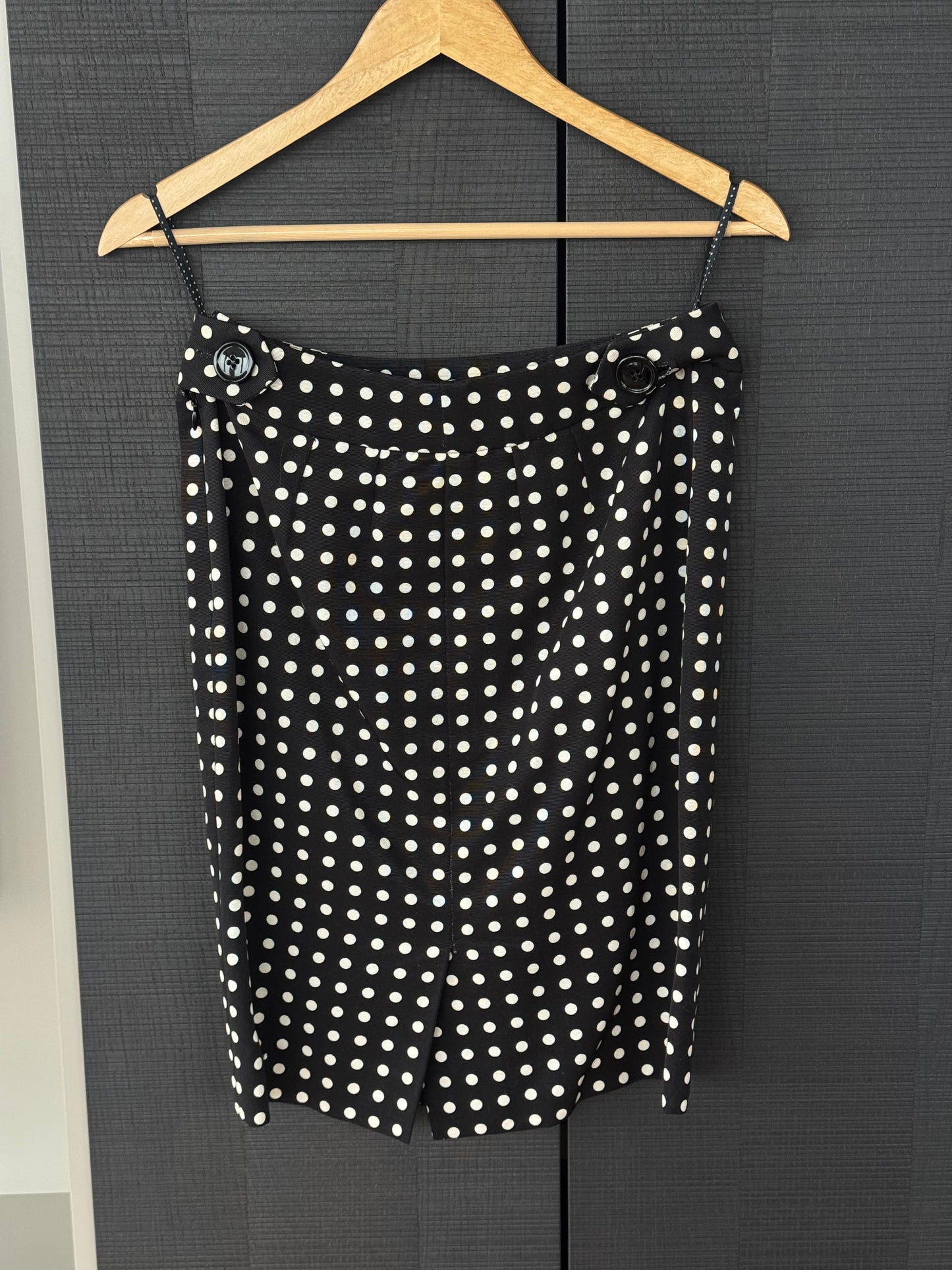 YSL Rive Gauche S/S 2005 Runway Polka Dot Suit Set