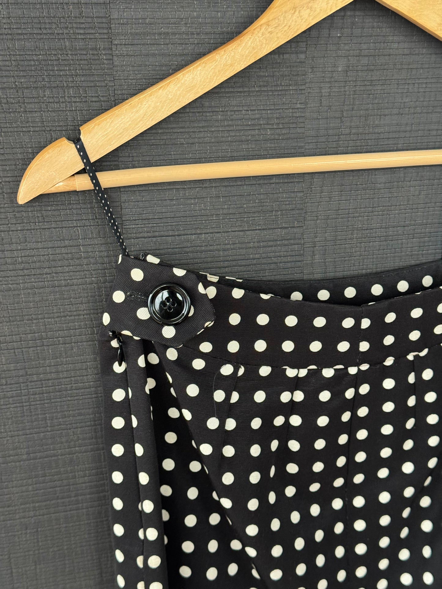 YSL Rive Gauche S/S 2005 Runway Polka Dot Suit Set