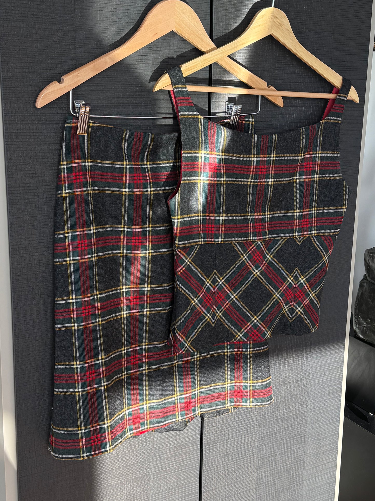 Vintage Moschino Cheap & Chic Embellished Wool Set