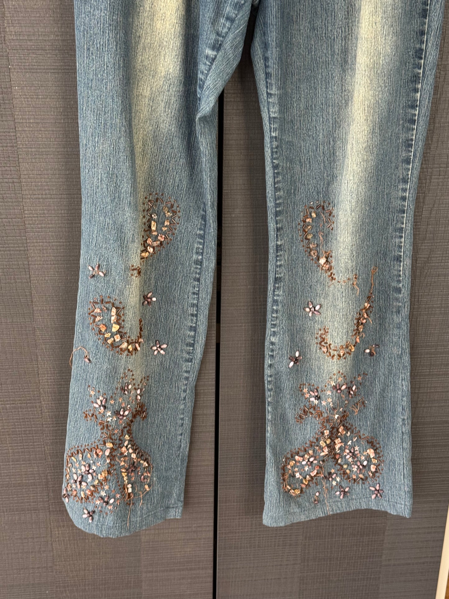 Vintage Roberto Cavalli Beaded Denim