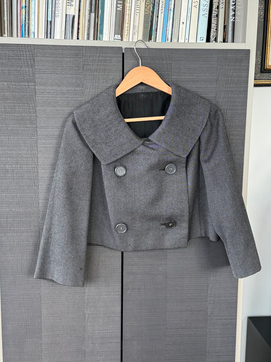 Vintage Christian Dior New York Label Cropped Jacket