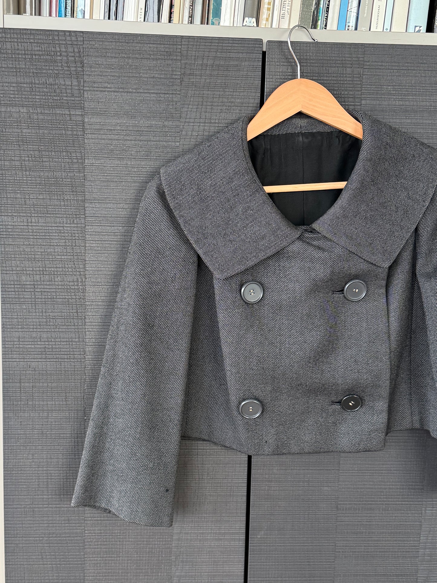 Vintage Christian Dior New York Label Cropped Jacket