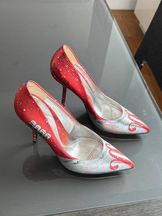 Moschino Spring/Summer 2015 Coca Cola Heels 36