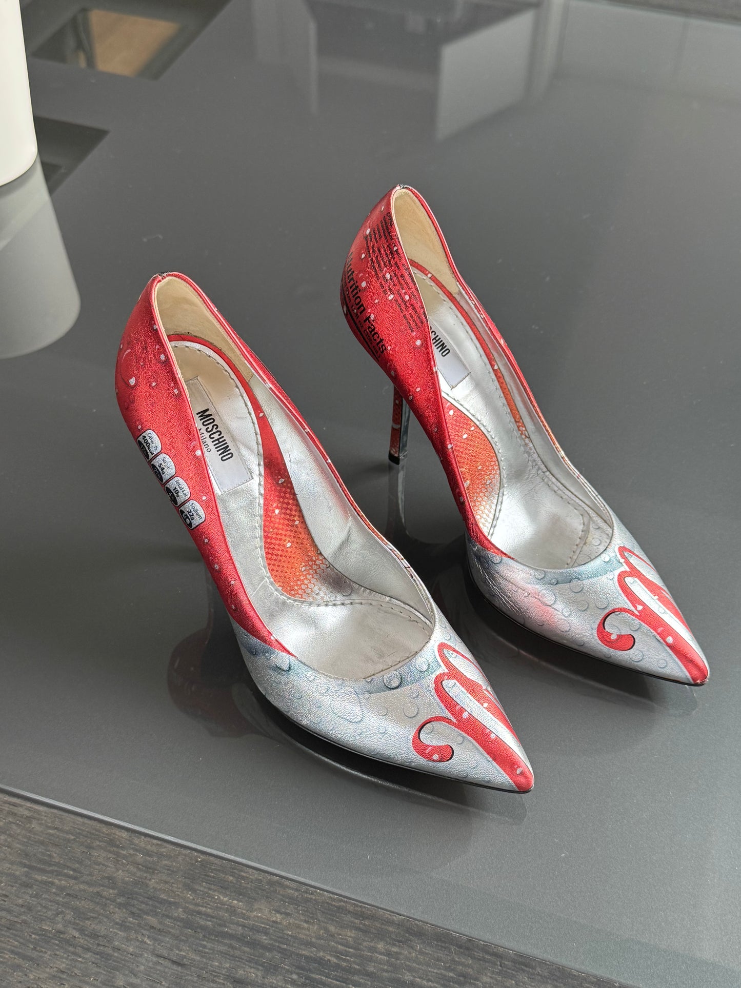 Moschino Spring/Summer 2015 Coca Cola Heels 36