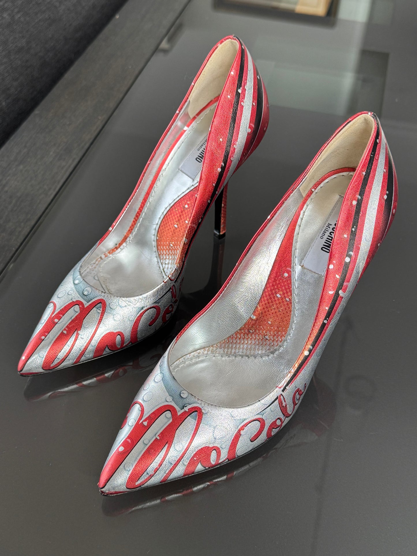 Moschino Spring/Summer 2015 Coca Cola Heels 36