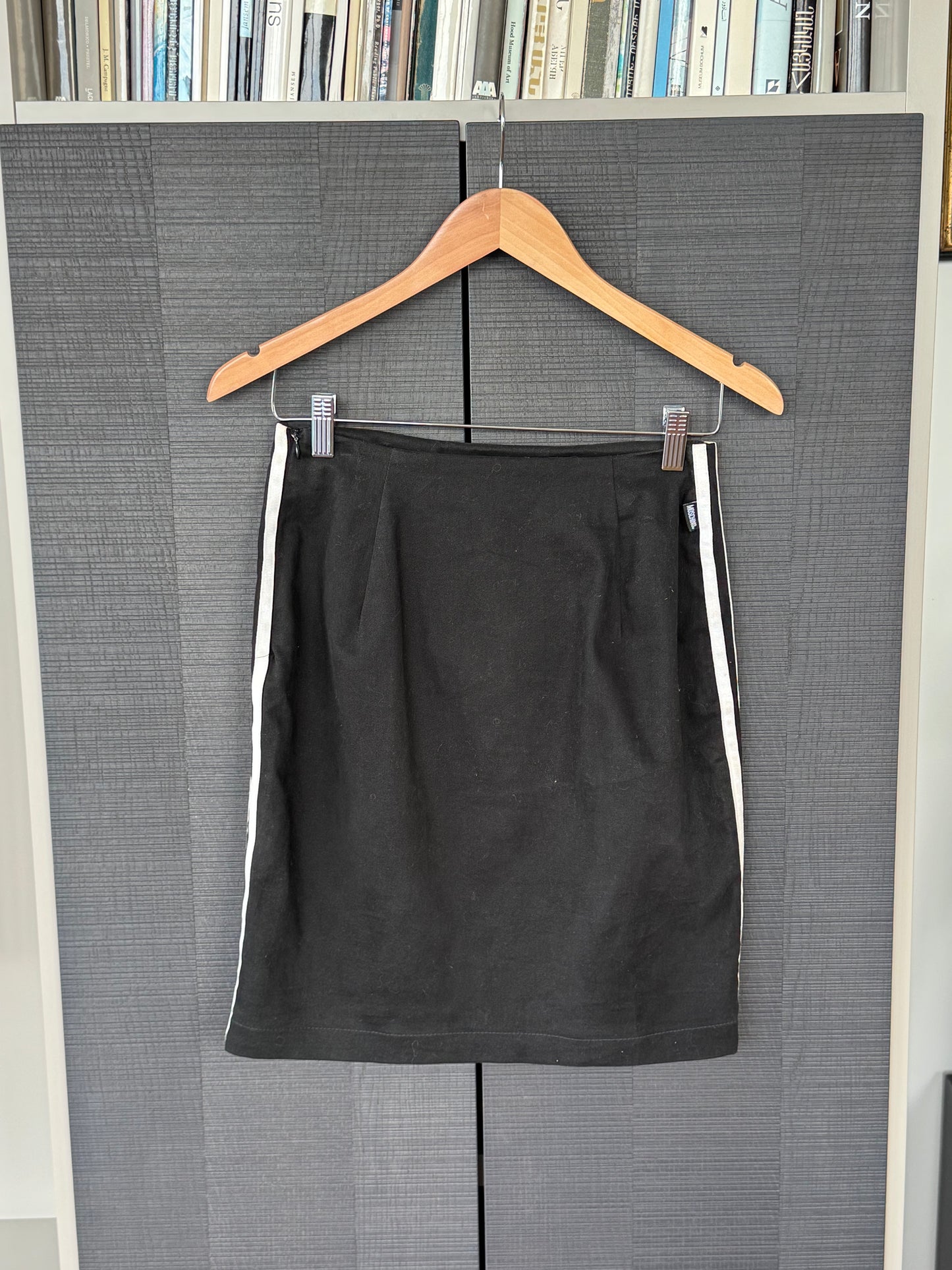 Vintage Moschino Jeans Lace-Up Midi Skirt