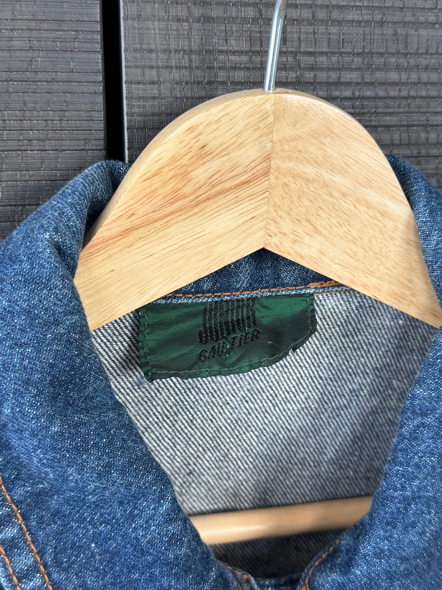 Vintage Jean Paul Gaultier Junior Cropped Denim & Quilted Jacket