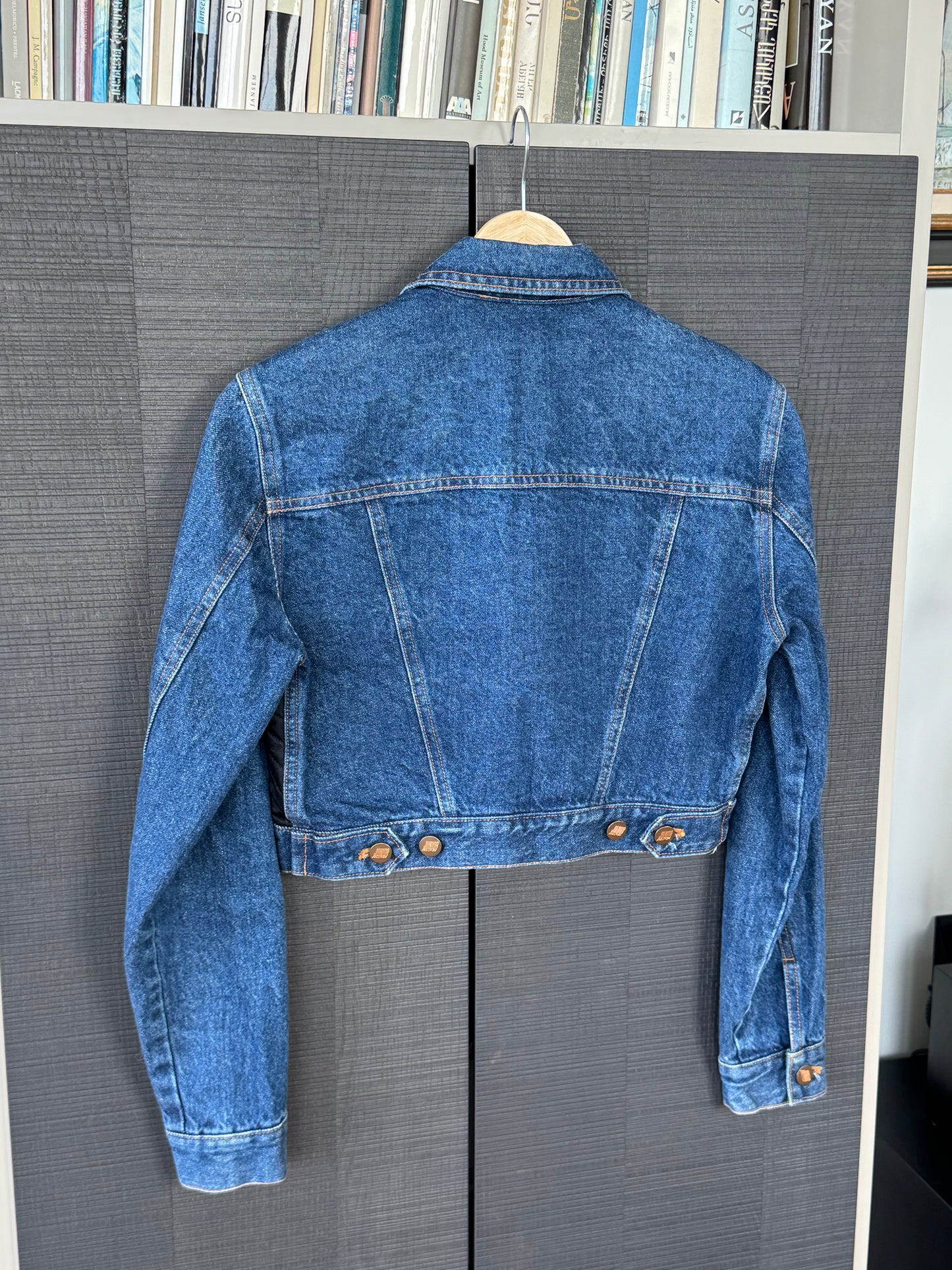 Vintage Jean Paul Gaultier Junior Cropped Denim & Quilted Jacket